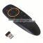 Newest Universal remote control with fly air mouse 2.4Ghz wireless build with voice control Gyro Sensing function