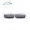 New Shape ABS Grille For BMW X5 X6 F15 F16 Grille Polished Silver And Glossy Black