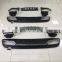 car accessories rear lip For Mercedes benz C class W205 C63 coupe AMG diffusers exhaust tail pipe