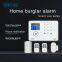 Supplier bailing WIFI GSM wireless House Burglar Alarm Home Security Alarm System for home