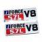 5,7 л V8 Badge Side Emblem 3D Door Badge Nameplate Decals Sticker Replacement For Tundra