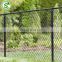 Black vinyl coated diamond wire mesh chain link fences prices