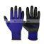 Hot selling 18G Super Thin Nylon Gloves with Super Soft PU Coating on Palm work safety garden glove
