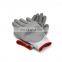Wholesale 13G HPPE Grey Cut Resistant PU Coated Safety Gloves Anti Cut Work Gloves Level 5 CE EN388 4443 E
