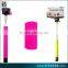 colorful wireless monopod bluetooth selfie stick, phone camera bluetooth stick selfie monopod,selfie monopod bluetooth