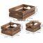 Hand crafted rustic simple and useful  wooden apple crates for sale