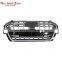 Front bumper grill with honeycomb grille ABS factory price for Audi S4 B9.5 A4L change to RS4 style black Sliver 2020+