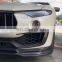 Руне (Runde) углепластик, стиль Мансори (Mansory) для кузова Мацерати Леванте (Maserati Levante): передний спойлер, задний спойлер, боковые юбки, ветровые ножи