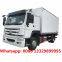 15T loading capacity refrigerated truck SINO TRUK HOWO 226hp diesel 4*2 LHD/RHD