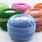 Wholesale DIY 100% Cotton Lace Yarn #3 with 0.3MM Thickness for Knitting Baby Garments