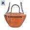 High Quality Fashion Designer Stylish Look Polyester Lining Women Genuine Leather Mini Sling Bag from Indian Exporter