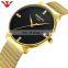 Custom logo simple fashion casual slim ultra thin original elegance  quartz watch