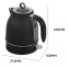 European electric kettle 304 stainless steel 1.7L large capacity household kettle