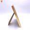 PS Plastic Photo Frame Gold Irregular Hexagonal Lines Slotted Back Photo Frame for Table Photo Display