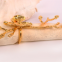 Plum Blossom Iron Metal Napkin Ring Napkin Buckle For Wedding