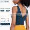 Wholesale Shockproof Cross Back Sports Fitness Bras High Impact Women Tank Tops