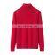 Wholesale 100% Pure Knit Cashmere Sweater Tops Fashionable Inner Mongolia Erdos Turtleneck Casual Winter Style Front Logo Solid