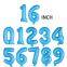 Hot Selling Party Decorations Inflatable 40 Inches Number Foil Balloon for Birthday