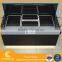 2 year warranty clear acrylic watch floor stand display glass display cabinet for jewelry shop