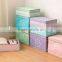 Elegant Clothes Covered Laundry Sorting Toy Organizer Box Storage Box