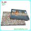 Glossy art paper mounted on cardboard hadcover book text book printing