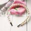 Simulation of pearl jewelry hair band,Hair Clasp