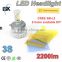 OEM high power waterproof fanless all in one design 3S h10 led headlight for motorcycle