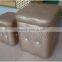 new arrived wholesale decorative handmade Synthetic leather sitting room storage stool