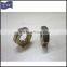 hex thin nuts steel M10X1,yellow zinc plate