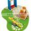3-Year-Old Kid's Best Gift Water Based Paint Mini Playground Set for Children