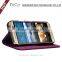 One year guarantee stone pattern pu leather magnetic closure mobile phone case for HTC One M9 with stand