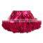 solid color high quality factory price ballet tutus baby girls mini skirt baby skirt