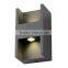 New outdoor exterior sensor LED wall light 4W IP44 exterior outdoor aluminum black Europe mdern lamp