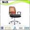 2014 Simple mesh office chair with arms on low back red typist chair