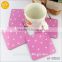 Guangzhou promotional gifts blank sublimation MDF wooden coaster for tea cup