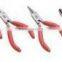 Pliers Kit 4 pcs Mini Pliers Kit Size 75 mm with Glittering PVC. Contains Chain, Flat,Round & Side Cutter