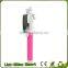Double system extendable mirror Selfie Stick,D09 Selfie Stick Monopod with Glass Mirror