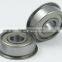 Flange miniature ball bearing MF104ZZ