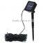 Solar Power Blue Yellow White Mi-color Colors Lights String Garlands 100 LEDs Garden Christmas Party String Fairy Lamps