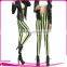 Large Stock Printed Ladies Tights Leggings For Women Stripe