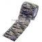 High Guality 5m*5cm Cohesive Woodland Camo Wrap Rifle/Gun Hunting Camouflage Stealth Tape