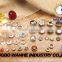 Acrylic rhinestone buttons