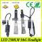 Led head light motorcycle led headlamp with ballast car led headlight