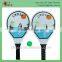 Wholesale professional beach paddle ball racket with EN71 ASTM