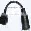 J1939-9Pin Deutsch to OBD OBD2 OBDII
