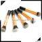 5pcs new style make up brushes with long metal handle