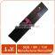 Full black color OEM factory sale hair extension packaging box wholesale
