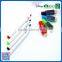 Multicolor effective whiteboard marker with various brush