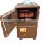 heat food electric food cart insulated food trolley warming food cabinet