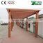 Eco-friendly wood pastic composite pergola with high quality made in china